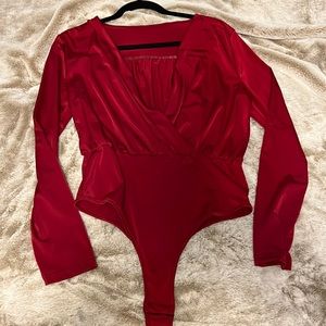 SHEIN maroon bodysuit Size Medium